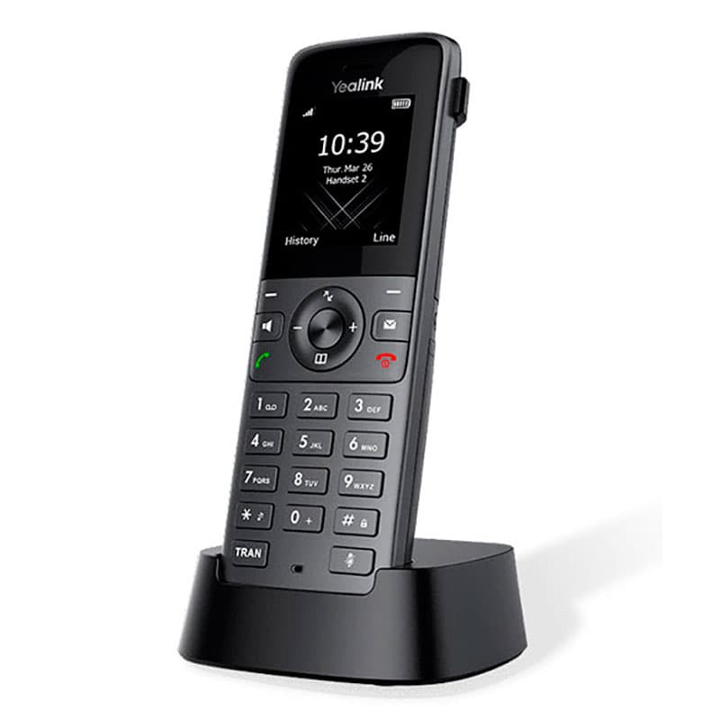 Yealink W73H DECT tr??dl??s h??ndsett ??? Ekstraenhet (1,8'' skjerm)