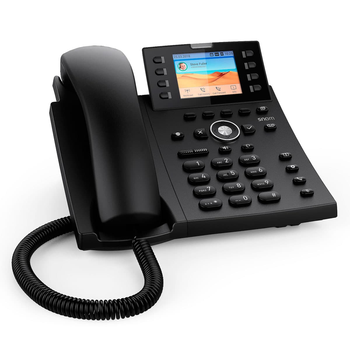 Snom D335 VoIP SIP-telefon med display (uten str??madapter)