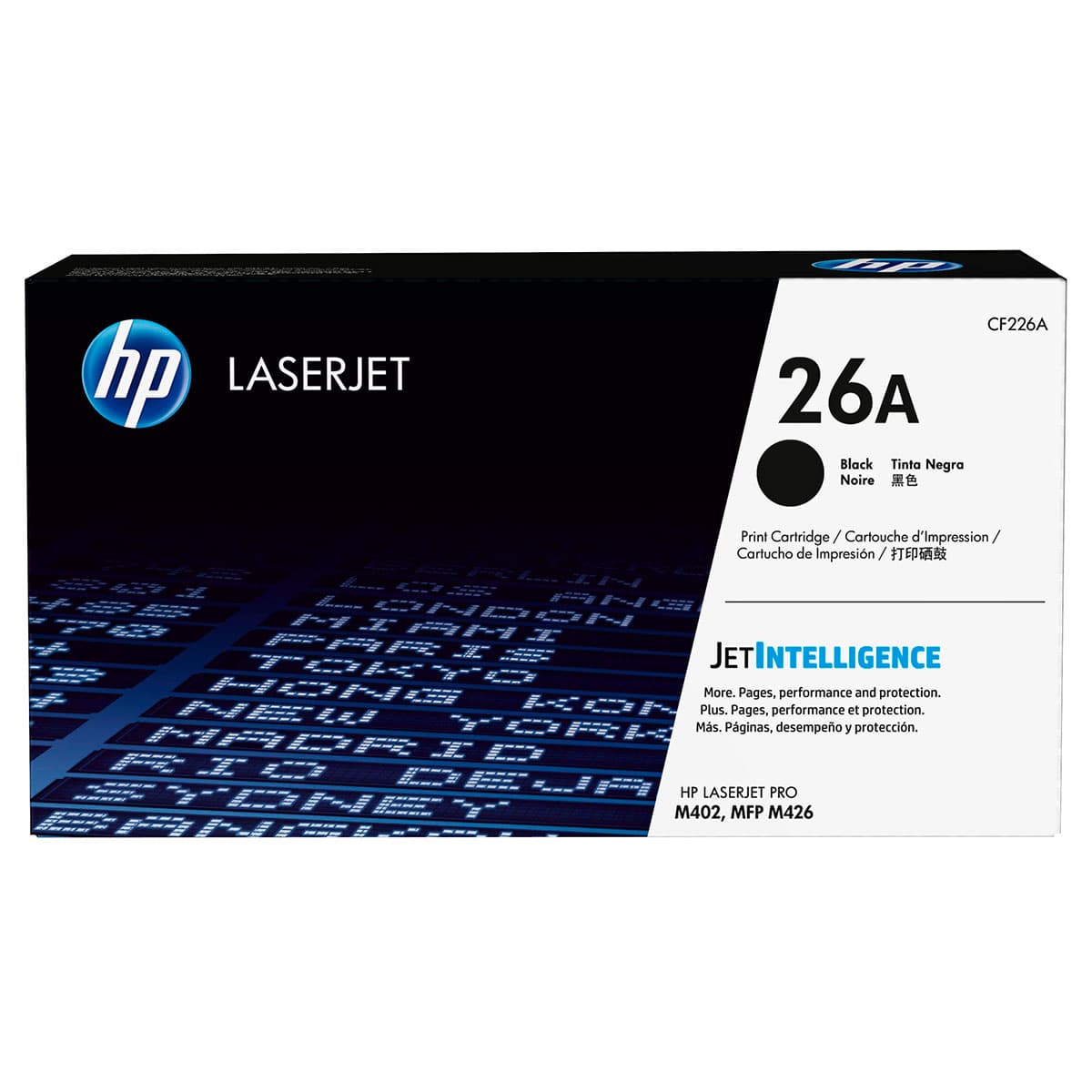 HP 26A CF226A Toner sort, 3 100 sider