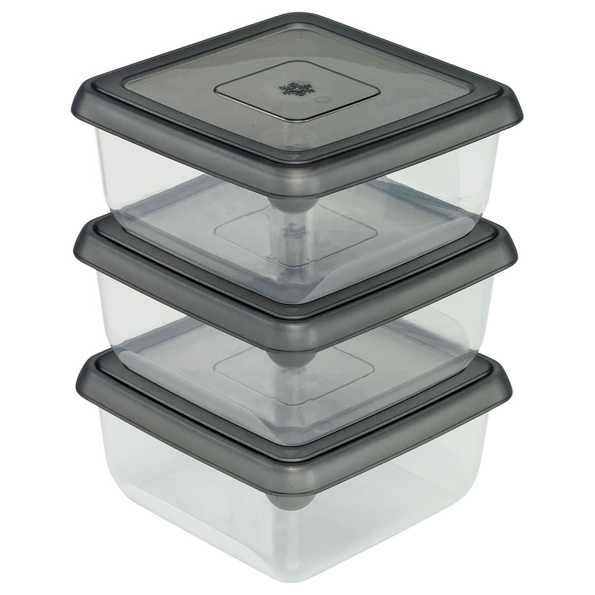 Plast1 Arctic Oppbevaringsboks 0,75L, 3-pack