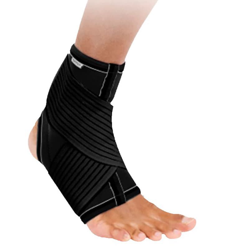 Rucanor Ligamento ankelst??tte neopren (M) svart