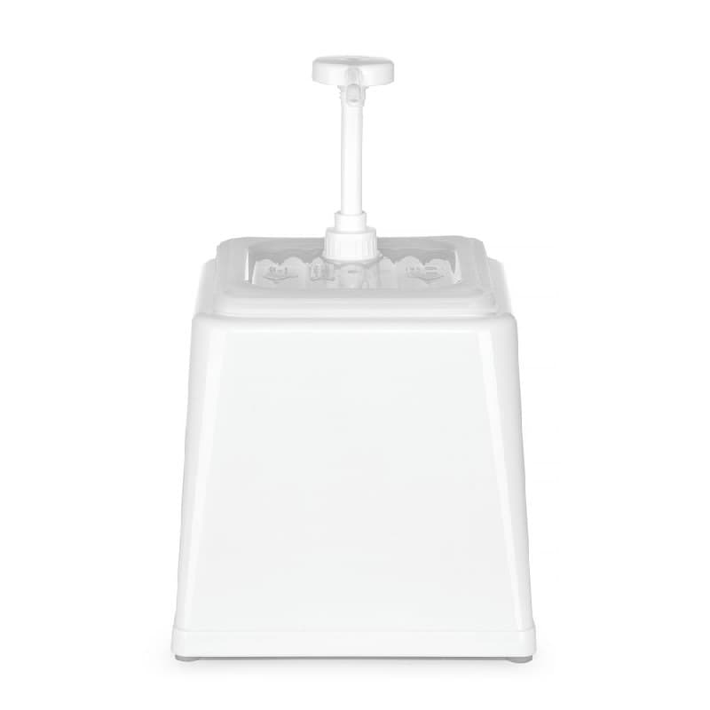 Hendi Sourcedispenser Med Pumpe Hvit Plast