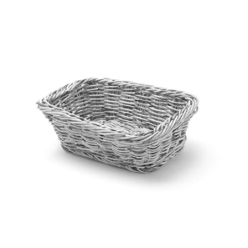 Hendi Brødkurv Lysegrå Plastflett