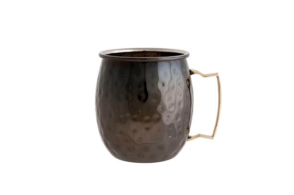 Moscow Mule Krus Sort Hamret Rustfritt Stål 45cl