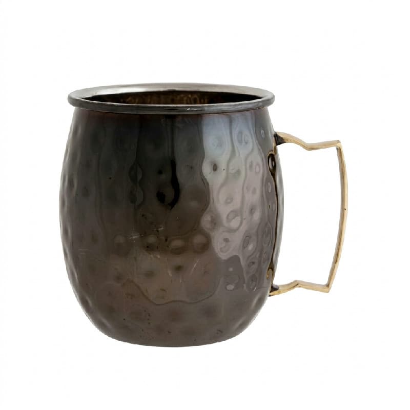 Moscow Mule Krus Sort Hamret Rustfritt Stål 45cl