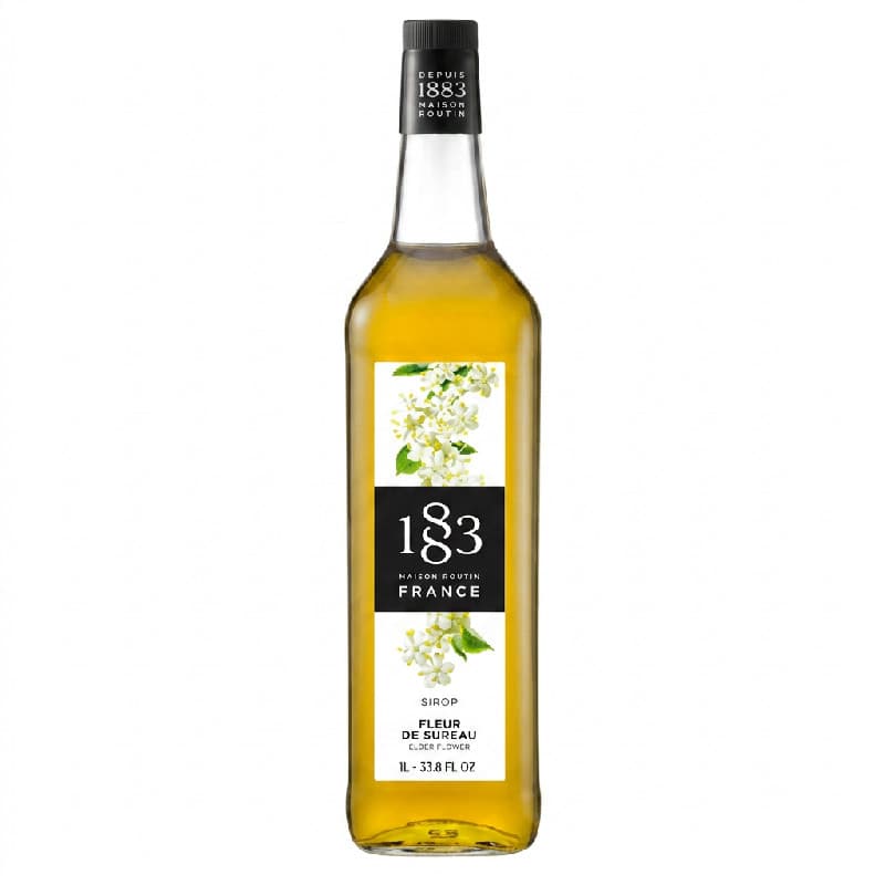 1883 Sirup Hylleblomst / Hybenblomst Fl 100