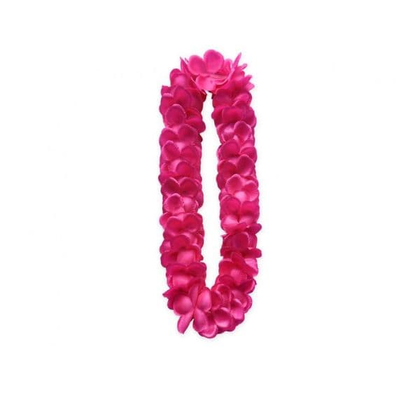 Hawaiiansk Blomsterkrans Sateng Rosa