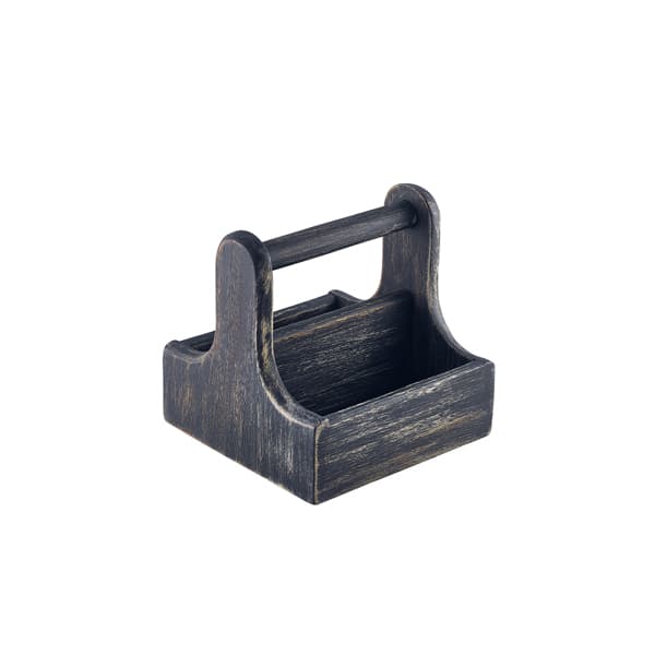 Small Black Wooden Bordholder