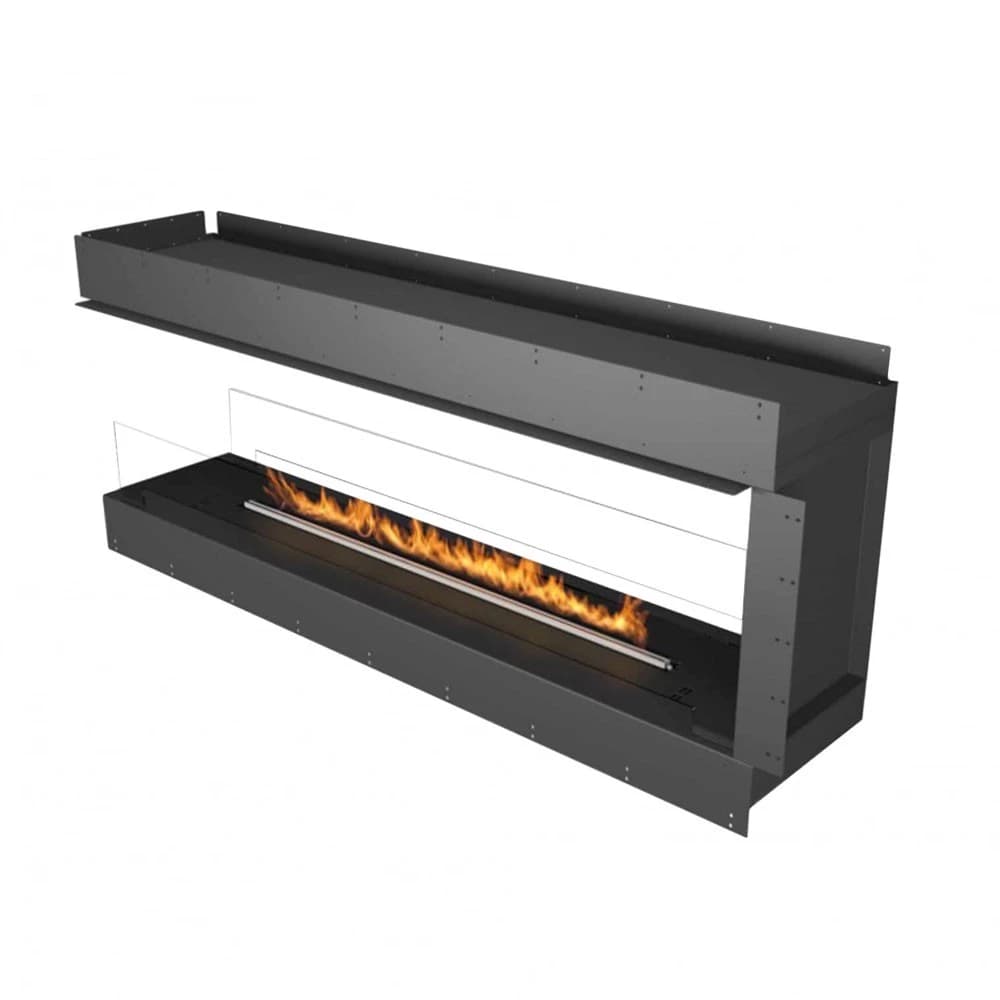 Planika Forma 1800 3-sidig biopeis - Planika Fires - Biopeis som romdeler - Planika innebygd biopeis - Automatisk bioetanolpeis - Lengde: 193 cm