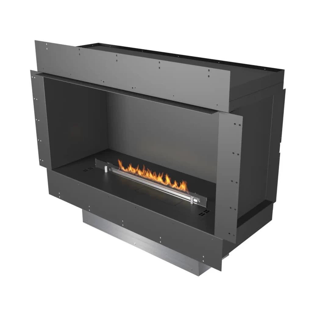 Planika Peiser 1-sidet innebygd biopeis Forma 800 - Planika Peiser - Planika FLA4 - Automatisk bioetanolpeis med fjernkontroll - Lengde: 81,6 cm