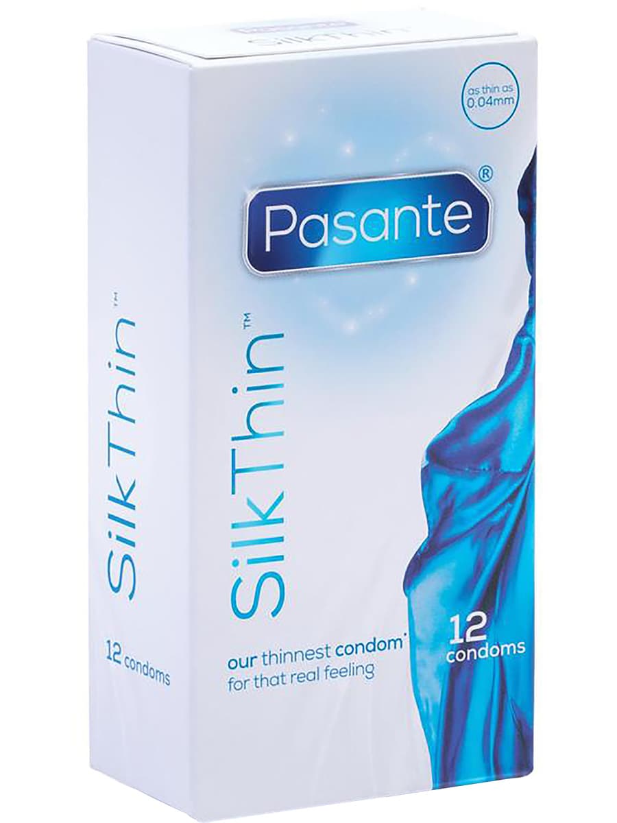 Pasante : Silk Thin Kondomer, 12 stk