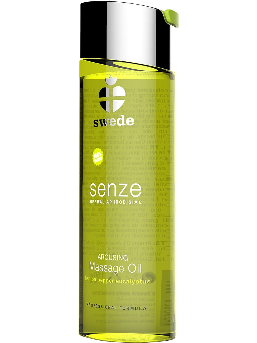 Swede : Arousing Massasjeolje, Sitron/Pepper/Eucalyptus