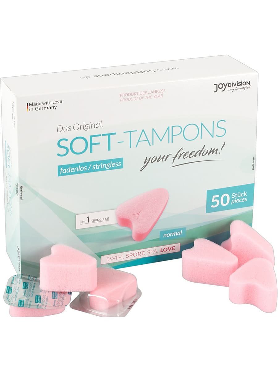 JoyDivision : Soft-Tampons Normal, 50 stk