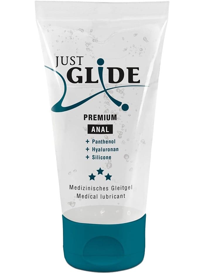 Just Glide : Premium Anal, Skånsomt Glidemiddel
