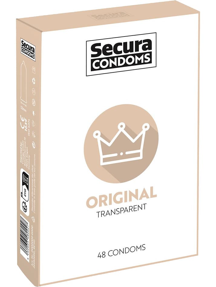 Secura : Original Kondomer, 48 stk