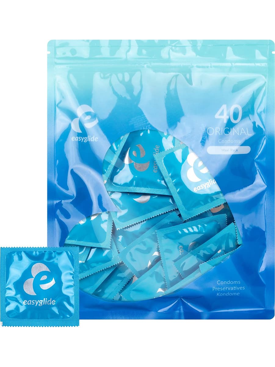 EasyGlide : Original Kondomer, 40 stk