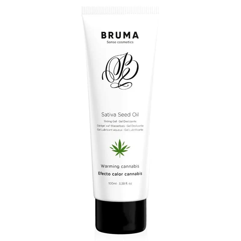 Bruma Sativa Seed Oil Sliding Gel Warming Cannabis 100 ml