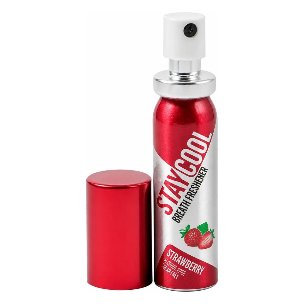 Stay Cool Breath Freshener Munspray Jordbær
