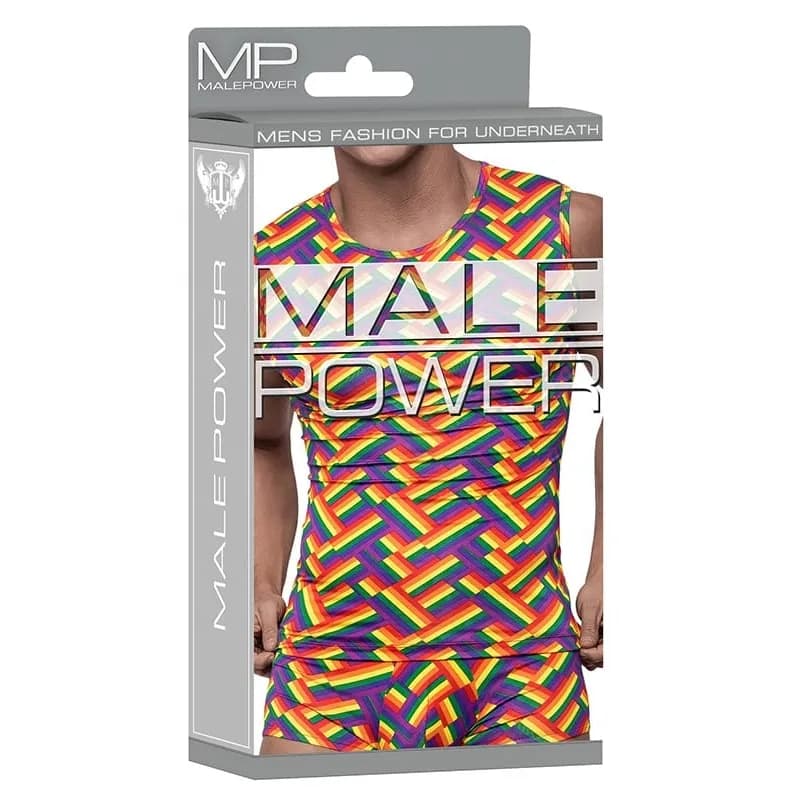Male Power Pride-Singlet, Medium view 2
