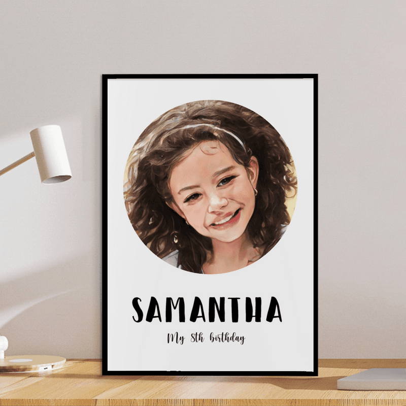 Custom Portrait Frame