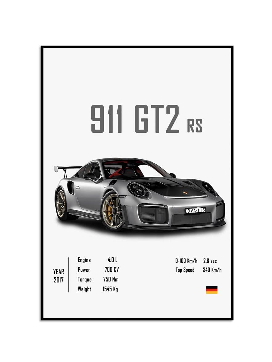Plakat - 911 GT2 RS