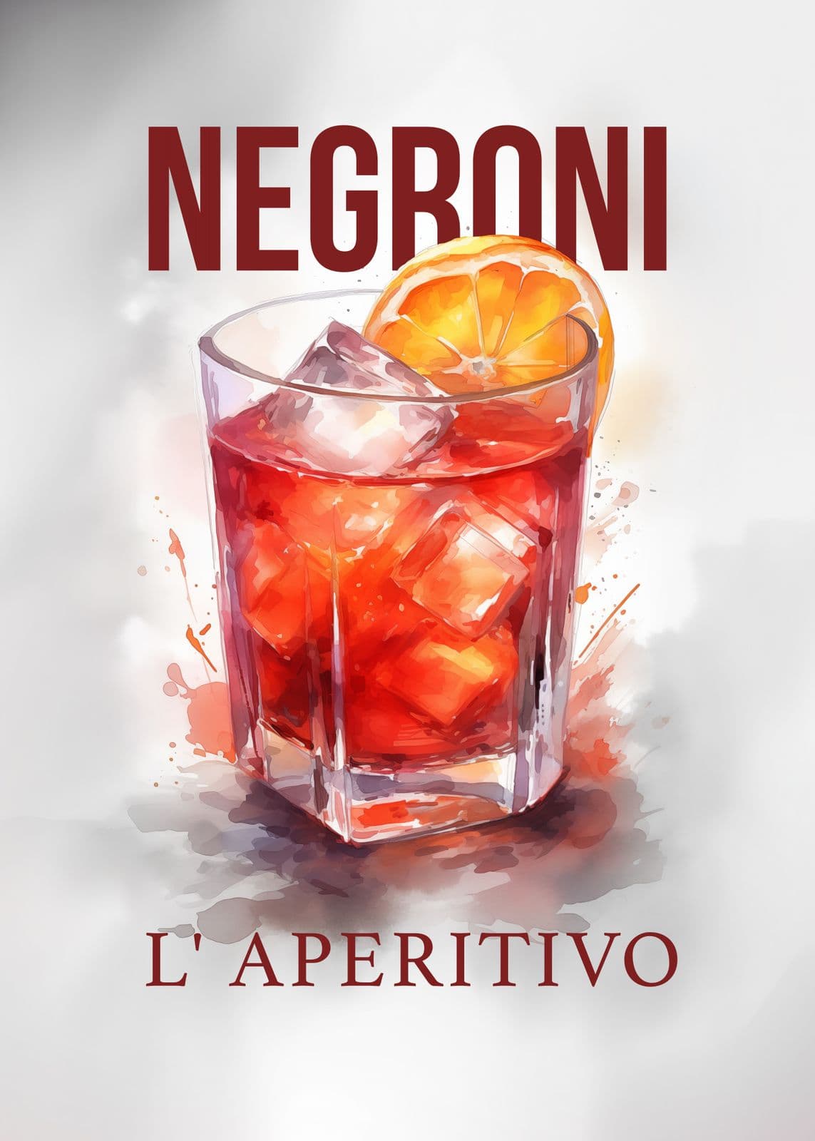 Plakat - Negroni Aperitivo