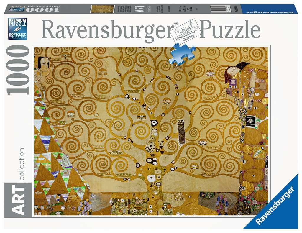 Puslespill 1000 Klimt Ravensburger view 2