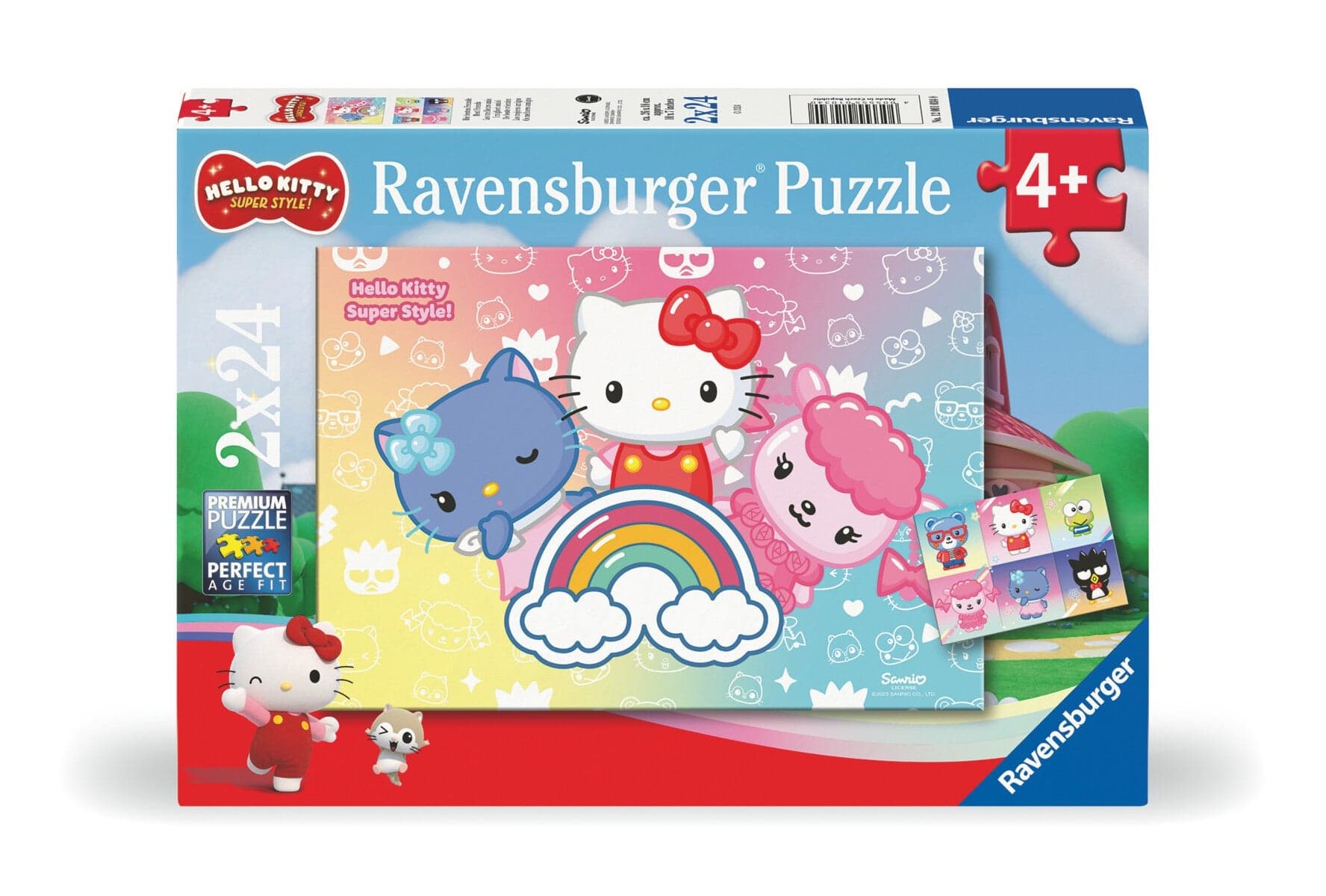 Puslespill 2X24 Hello Kitty Super Style Ravensburger