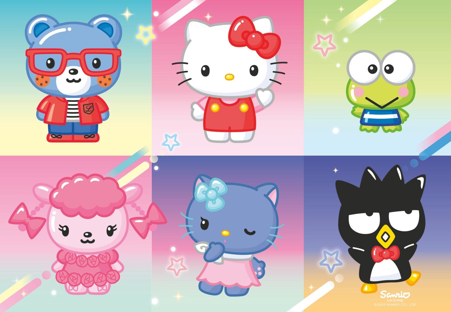 Puslespill 2X24 Hello Kitty Super Style Ravensburger view 2