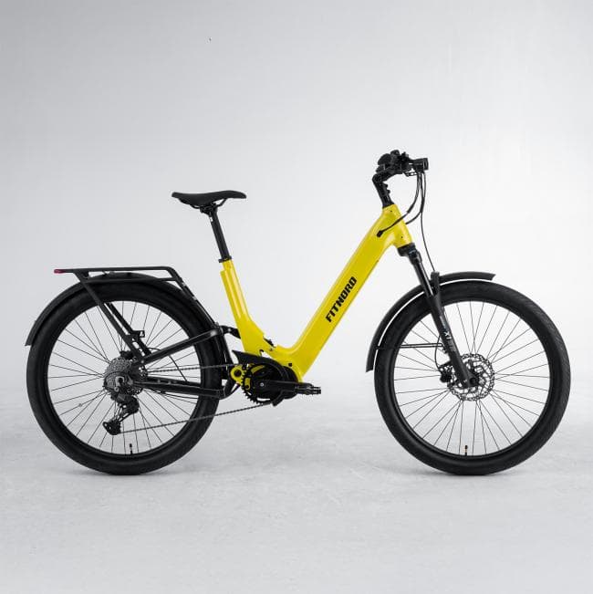 FitNord Ava 700FS Elsykkel, gul