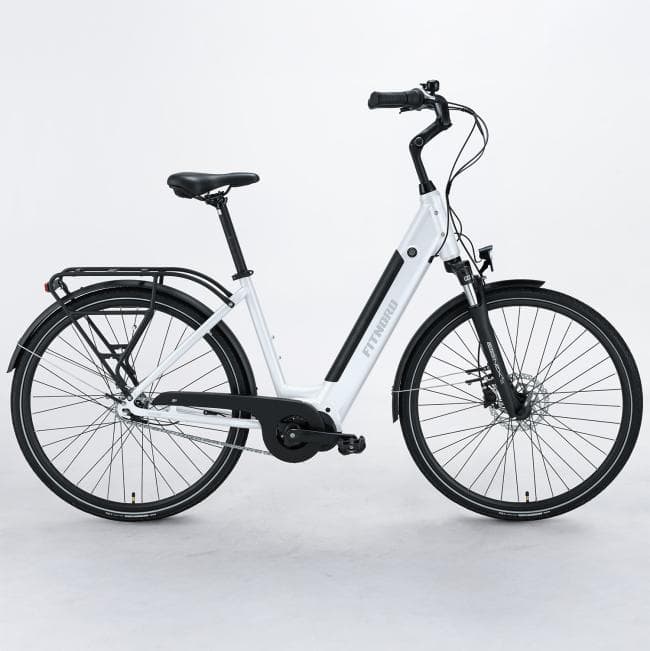 FitNord Classic 500 G2 Elsykkel, hvit