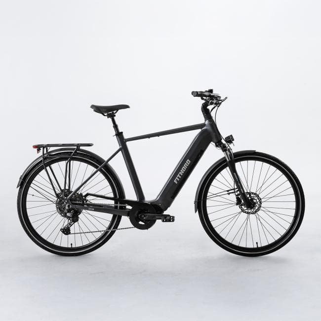 FitNord Venture 800 Elsykkel, grafittgrå