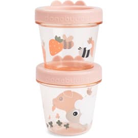 Done by Deer Baby matbeholder 2-pakning Tiny Farm Powder
