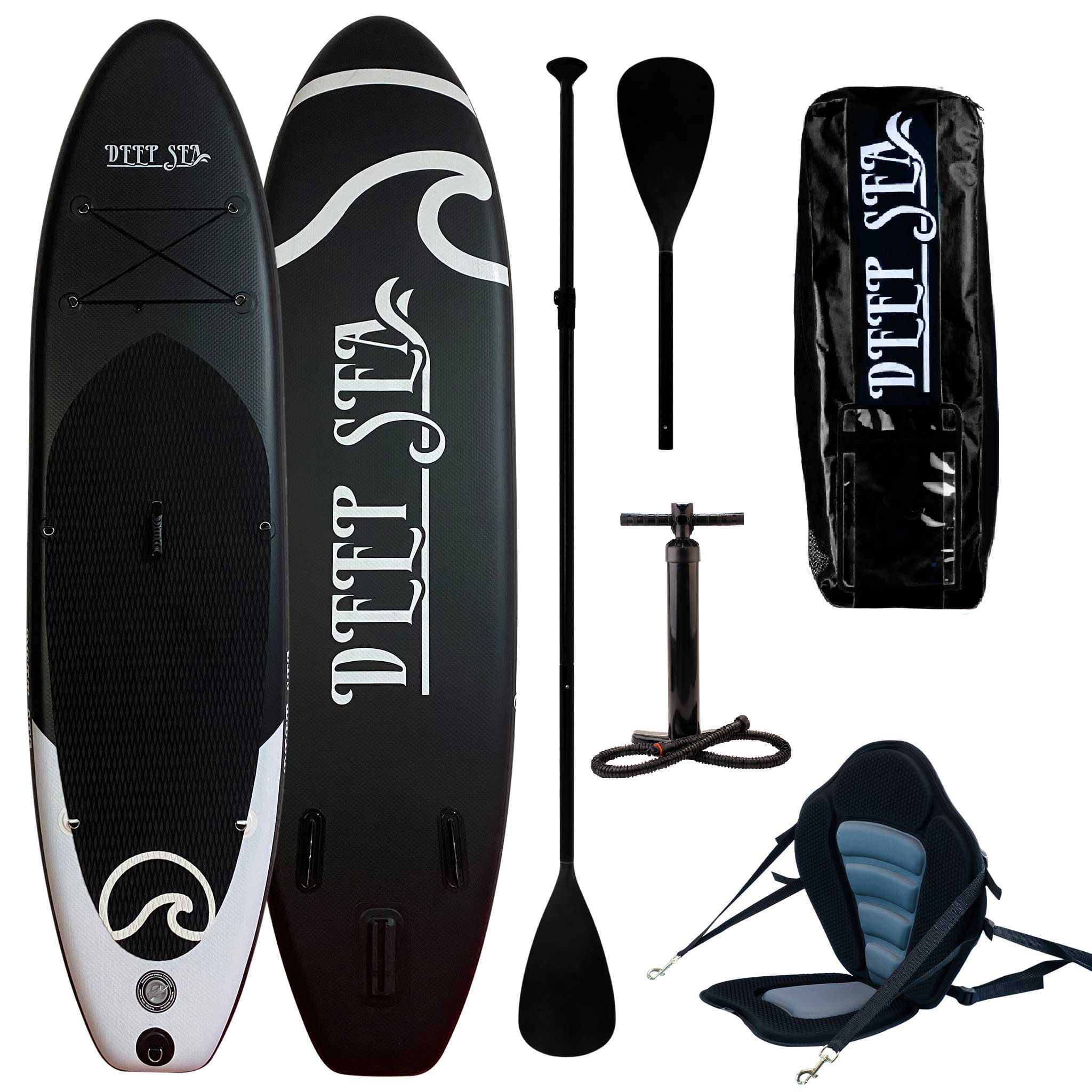 Deep Sea SUP Brett Sett Kayak Pro 300cm, Sortere