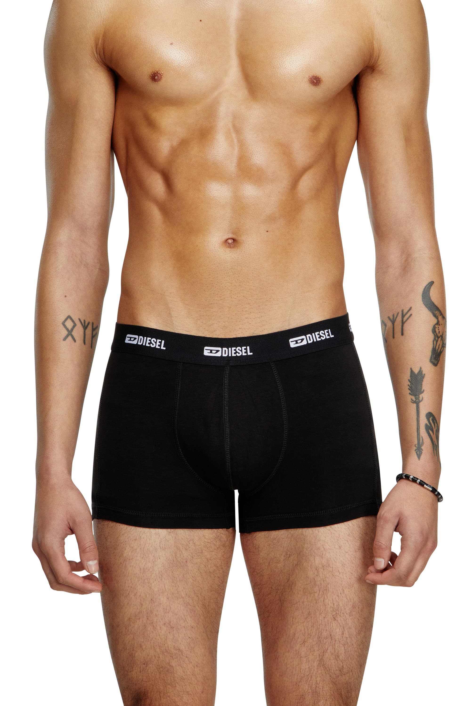 Diesel - Three-pack of boxer briefs - Trunks - Man - Black