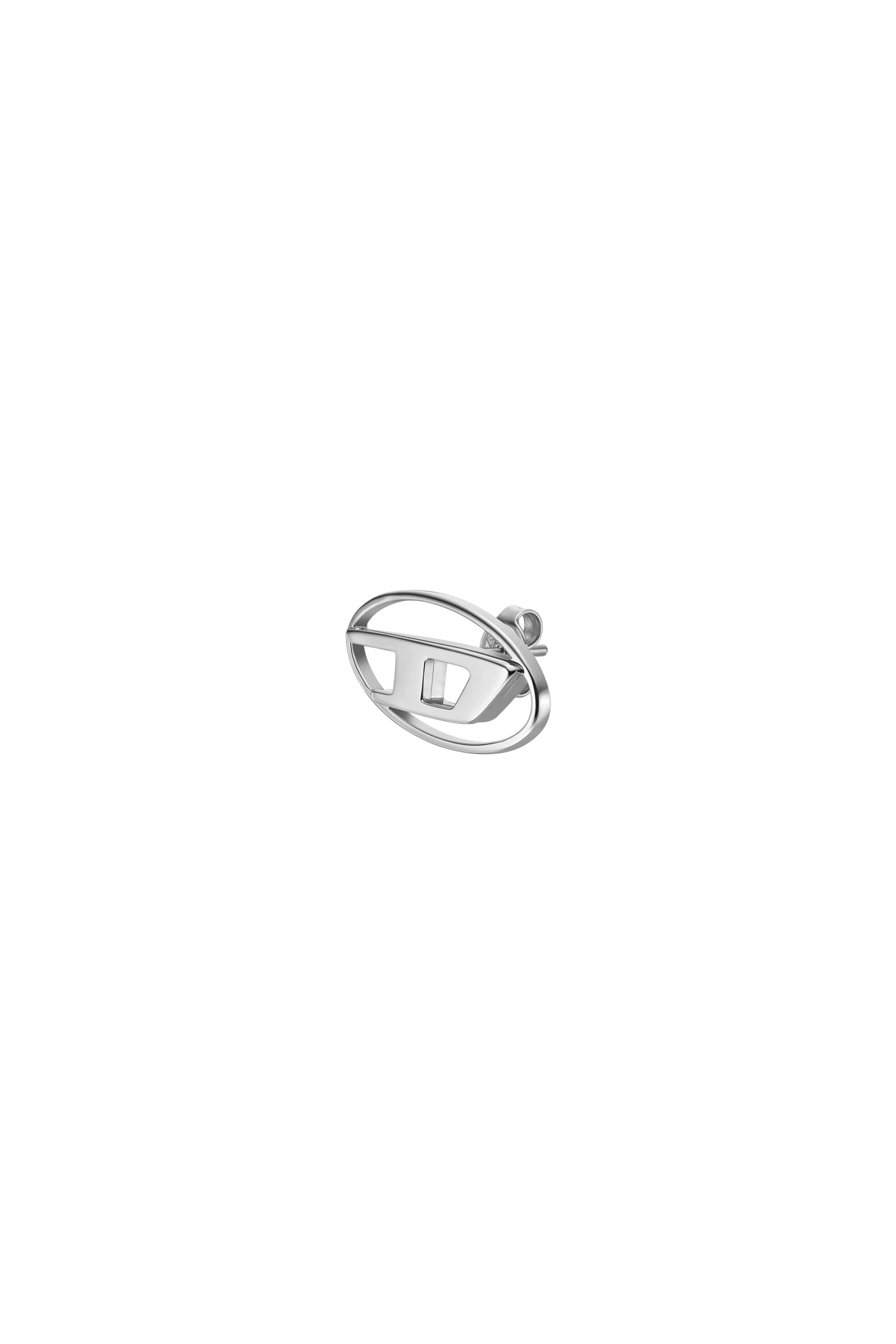 Diesel - Stainless steel stud earring - Earrings - Unisex - Silver