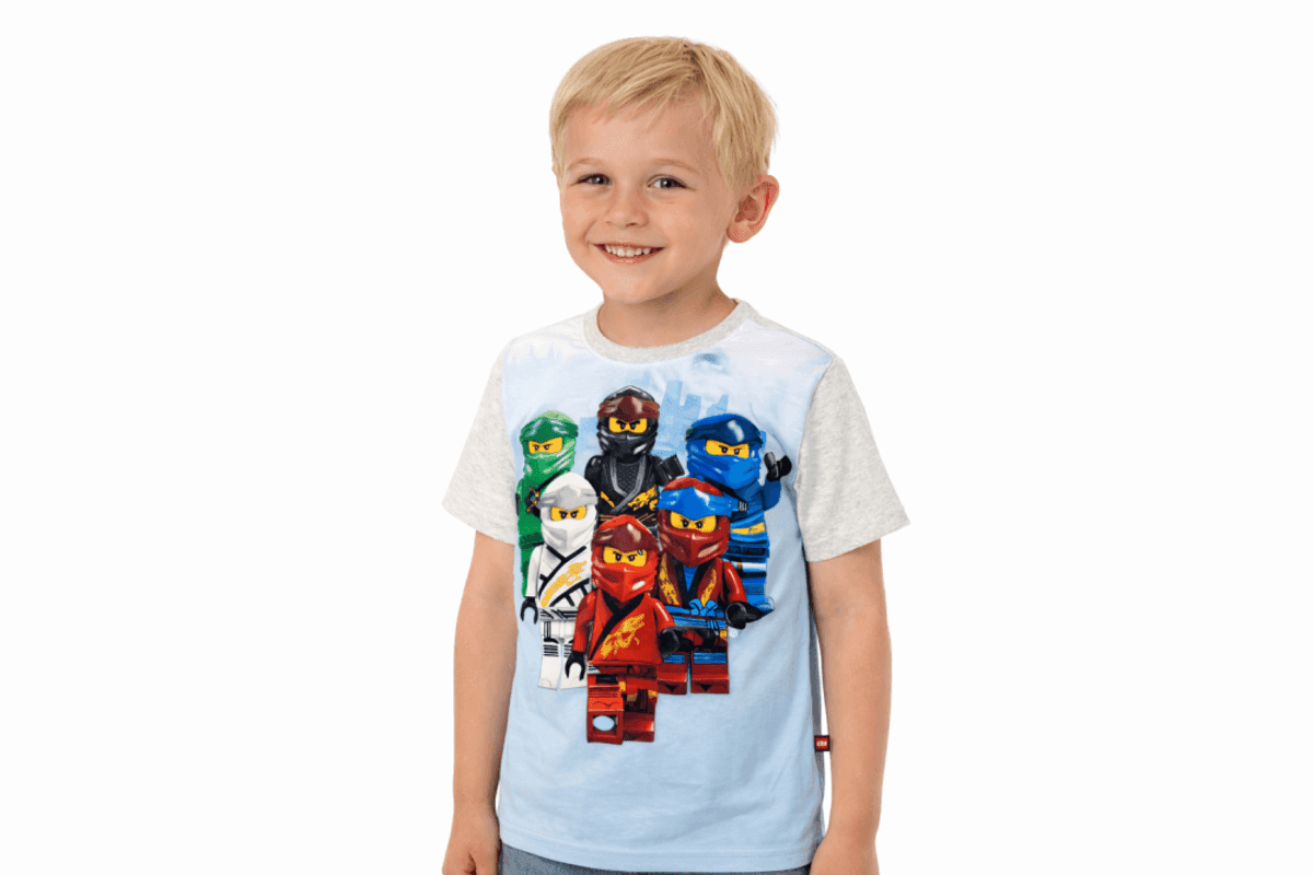 LEGO Kids Unisex - T-Skjorte Kortermet Grey Melange (104)