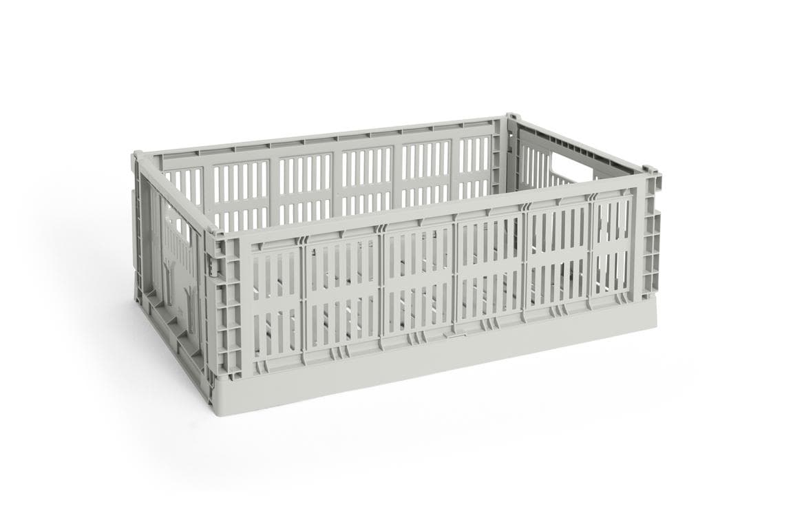 HAY | Colour Crate | Oppbevaringskasse stor grey