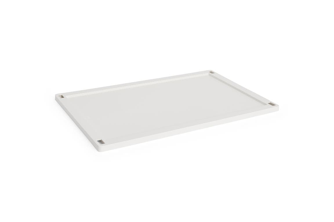 HAY | Colour Crate | Plastlokk til oppbevaringskasse stor off-white