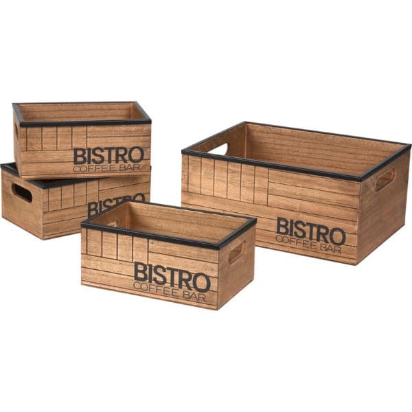 Oppbevaringssett "Bistro" 29x22x13,5cm
