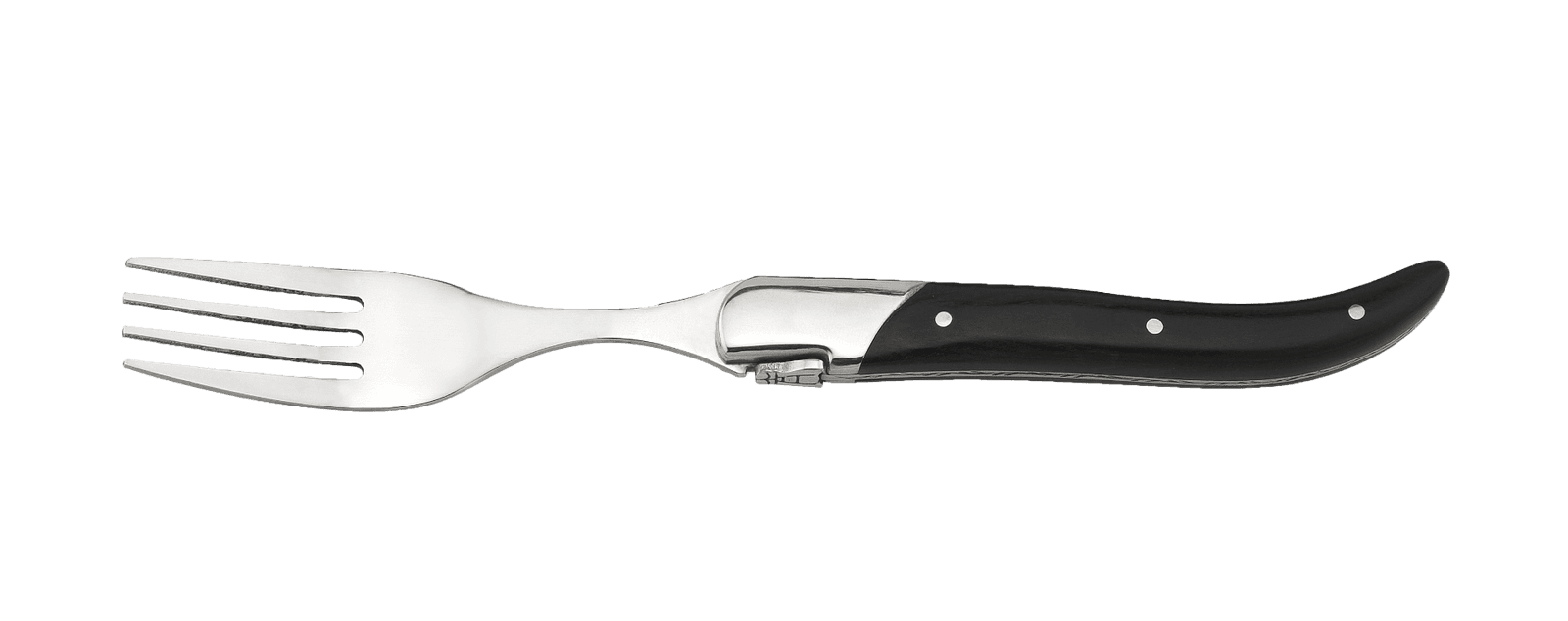 Laguiole Steak Gafler Sort 6 Stk