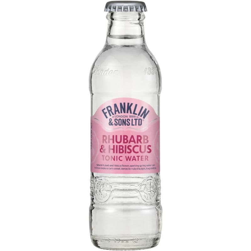 Franklin & Sons, Rabarbra & Hibiscus Tonic 20 Cl