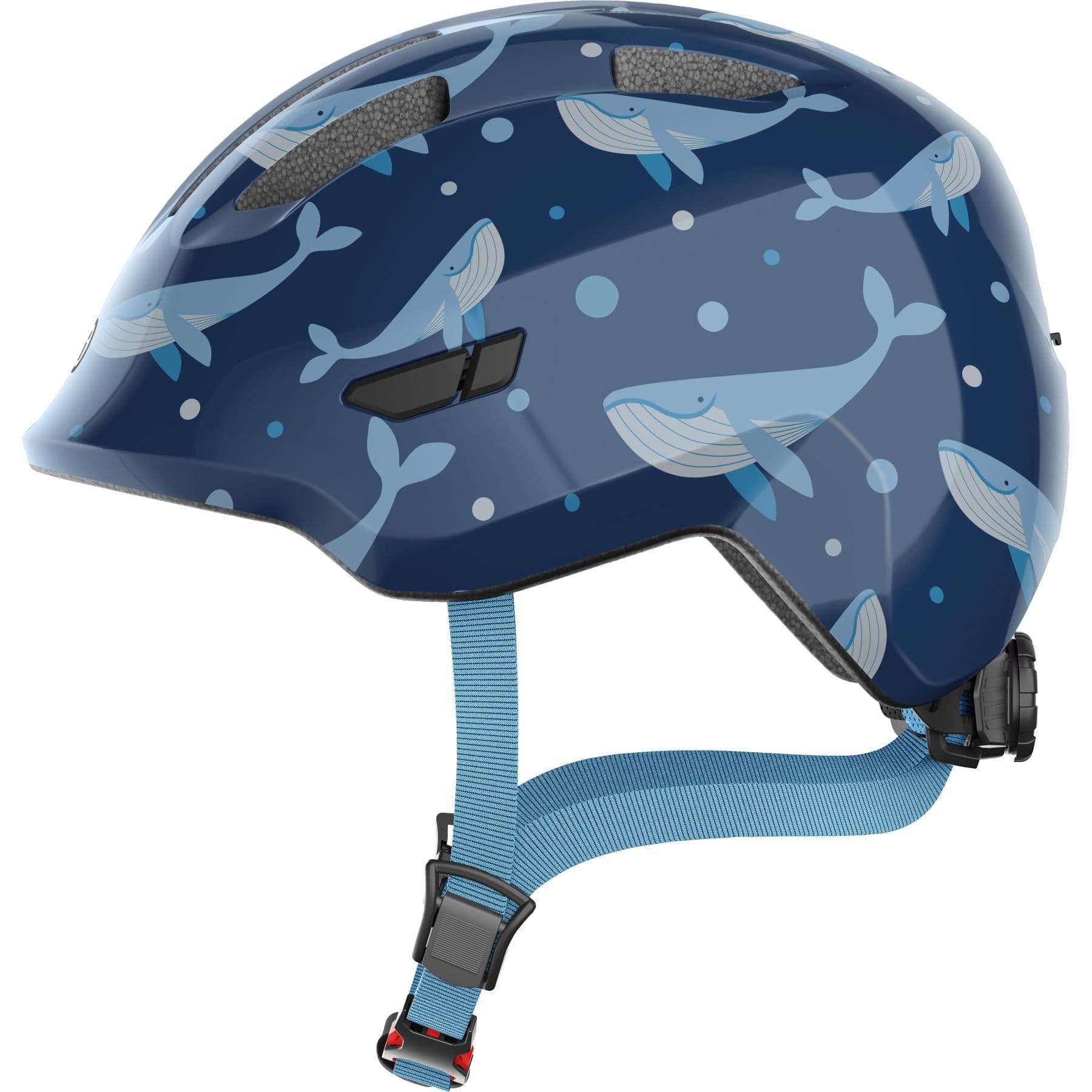 Abus Smiley 3.0, Sykkelhjelm, Junior, Blue Whale