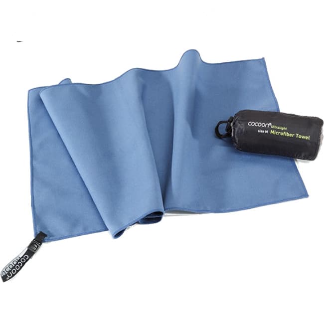 Cocoon Towel Ultralight, Mikrofiber Håndkle, fjordblå