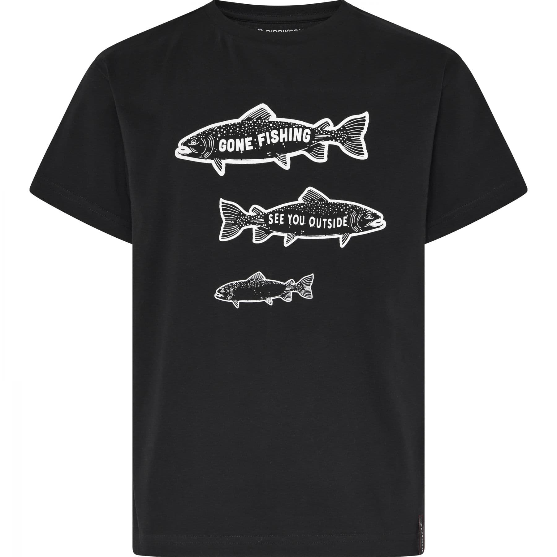 Didriksons Mynta, T-skjorte, Junior, Black