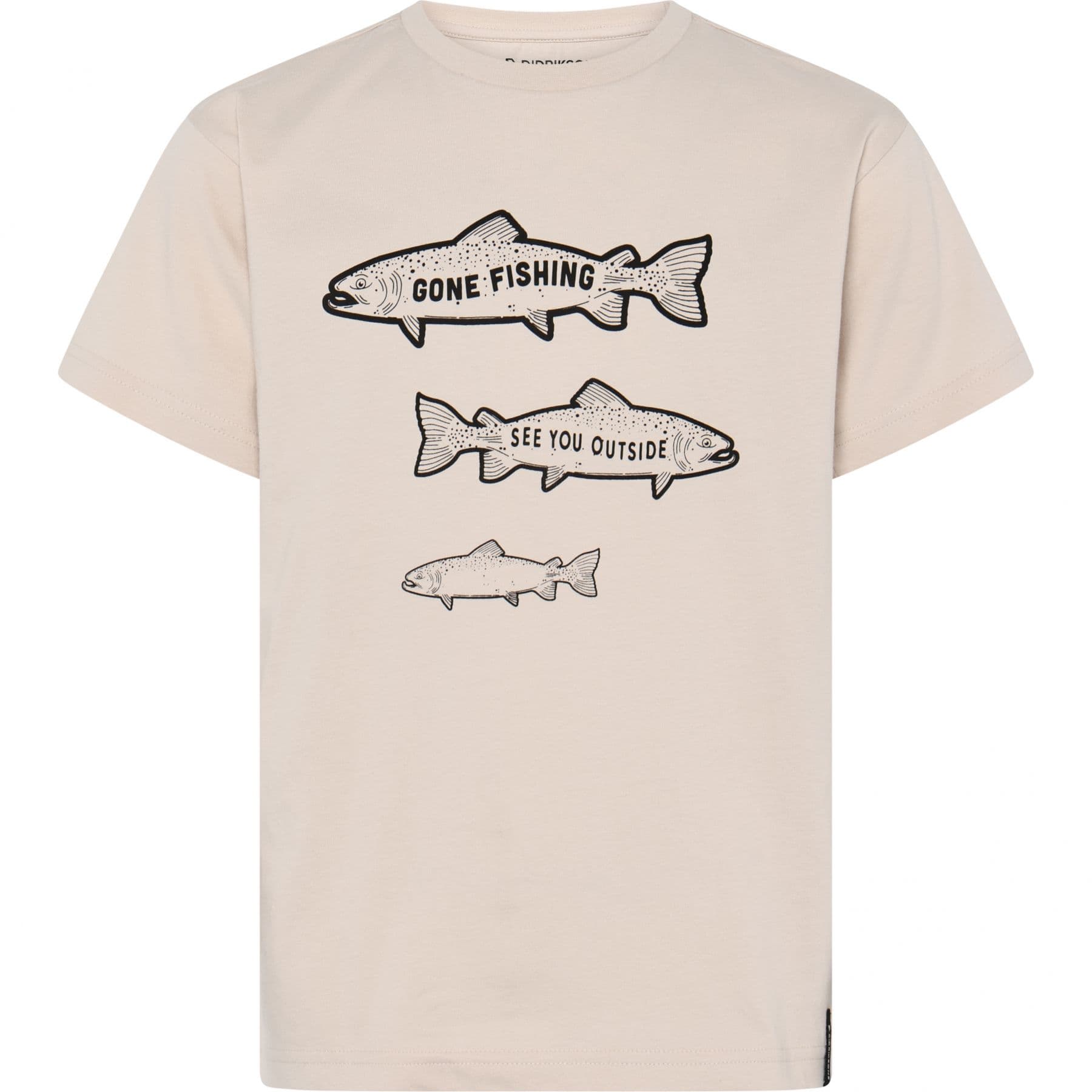 Didriksons Mynta, T-skjorte, Junior, Sand Beige