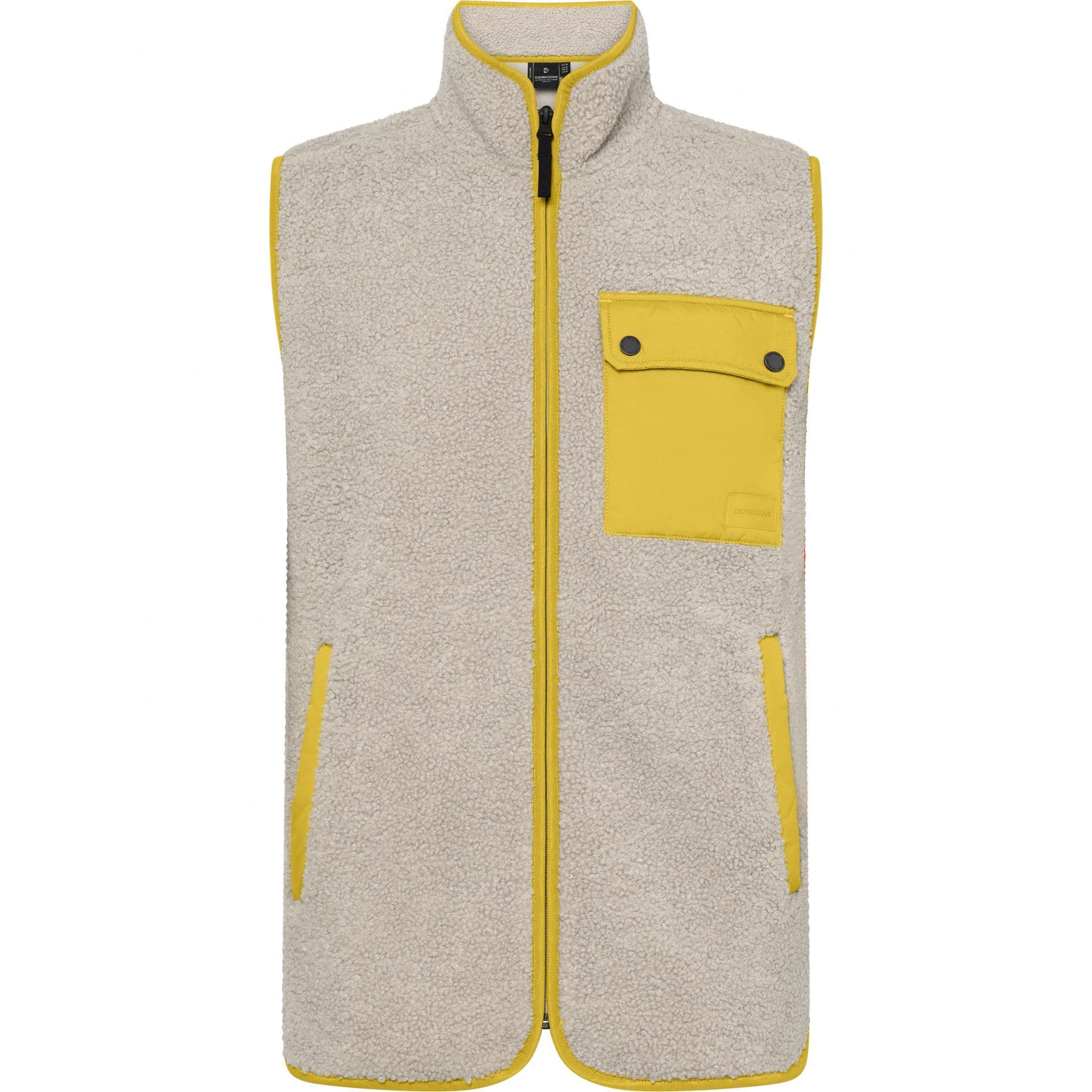 Didriksons Rasmus, Fleecevest, Herre, Yellow Pollen