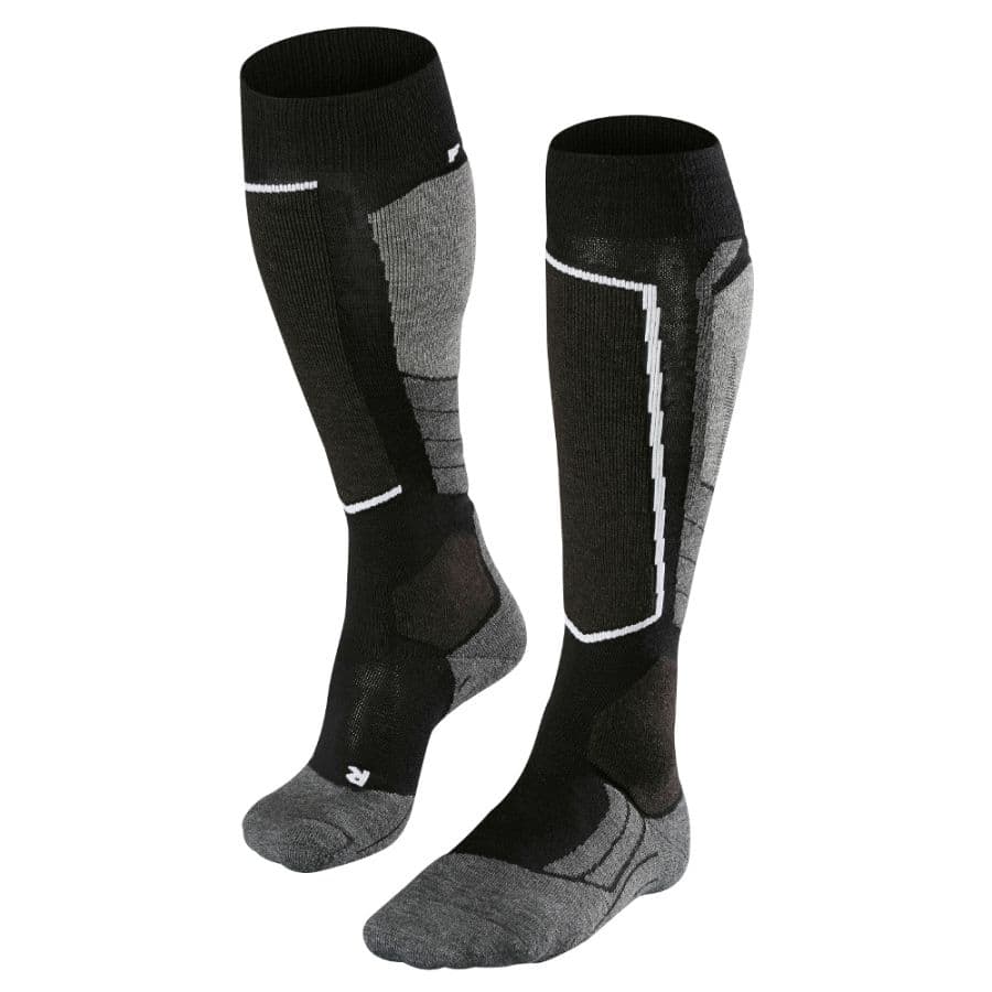 Falke SK2 Wool Skisokker, Herre, Black-Mix