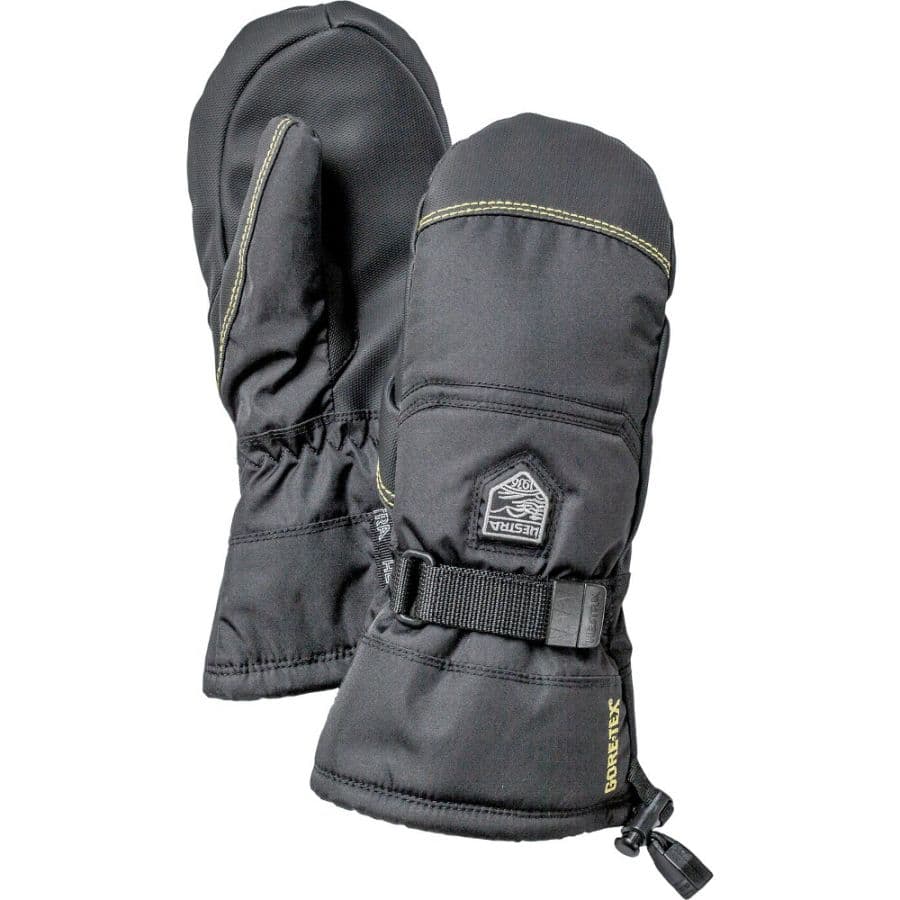 Hestra Gore-Tex Gauntlet Votter, Junior, Black