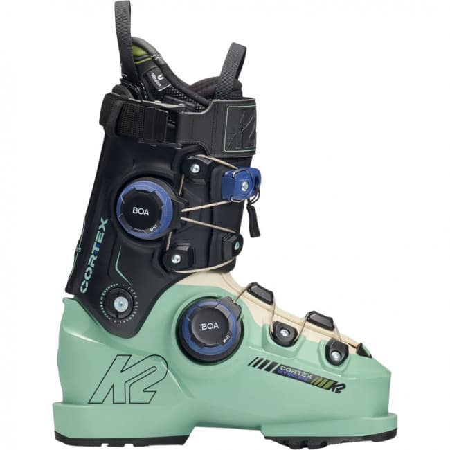 K2 Cortex Zonal 105 BOA, Skistøvler, Dame, Black/Light Blue